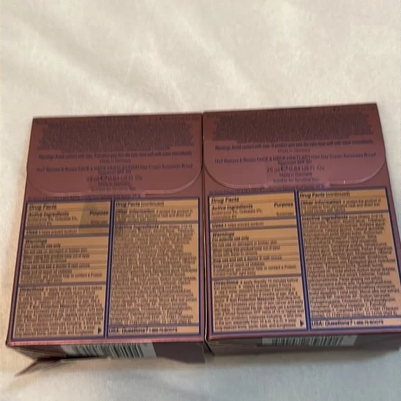 😊 NEW No.7 Bundle of 2 Restore & Renew Face & Neck Multi Action Duos - Picture 3 of 3